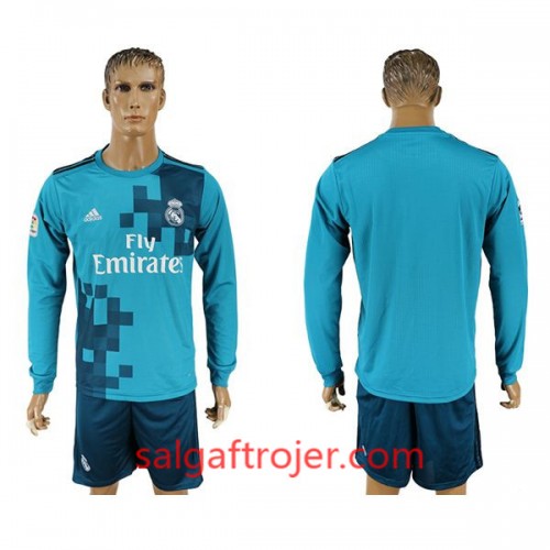 Real Madrid Fodboldtrøjer 3. sæt 2017/18 Langærmet Real Madrid Fodboldtrøjer 3. sæt 2017/18 Langærmet